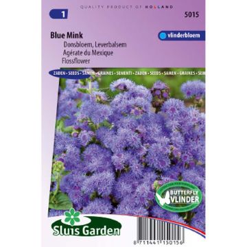 Ageratum Blue Mink (Samen) - Leberbalsam