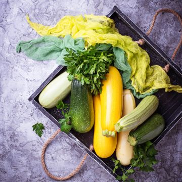 Courge en mélange " Ratatouille d'été "