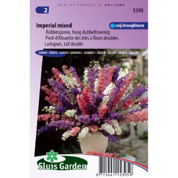 Delphinium consolida Imperial Mix (Samen) - Acker-Rittersporn