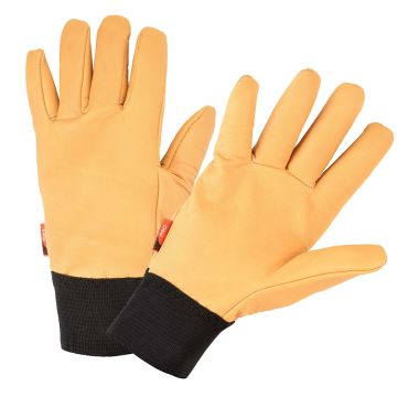 Professionelle Winter-Schnitt-Handschuhe von Rostaing, aus wasserabweisendem Leder, für Weinreben.