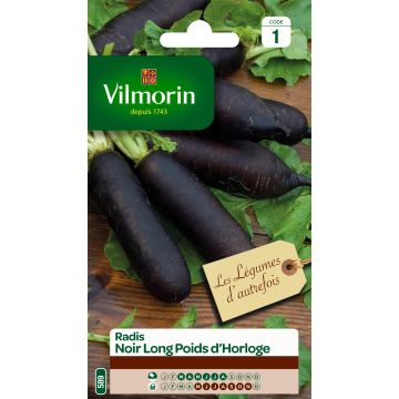 Rettich Noir Long Poids d'Horloge - Vilmorin