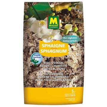 Sphagnum Moosgarten im 5-Liter-Sack