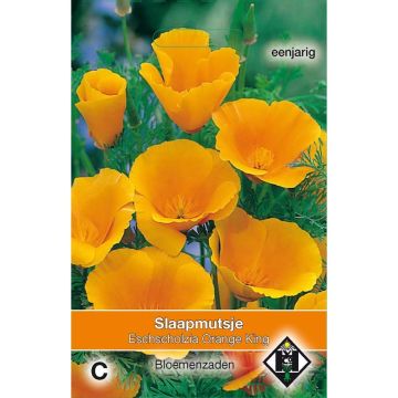 Goldmohn Orange King (Samen) - Eschscholzia californica