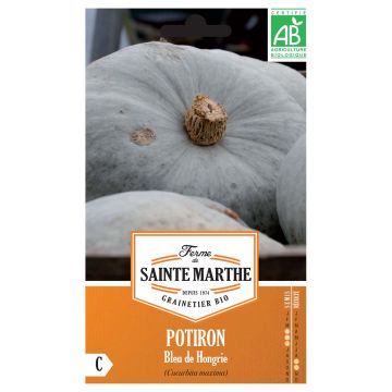 Riesen-Kürbis Bleu De Hongrie Bio - Ferme de Sainte Marthe