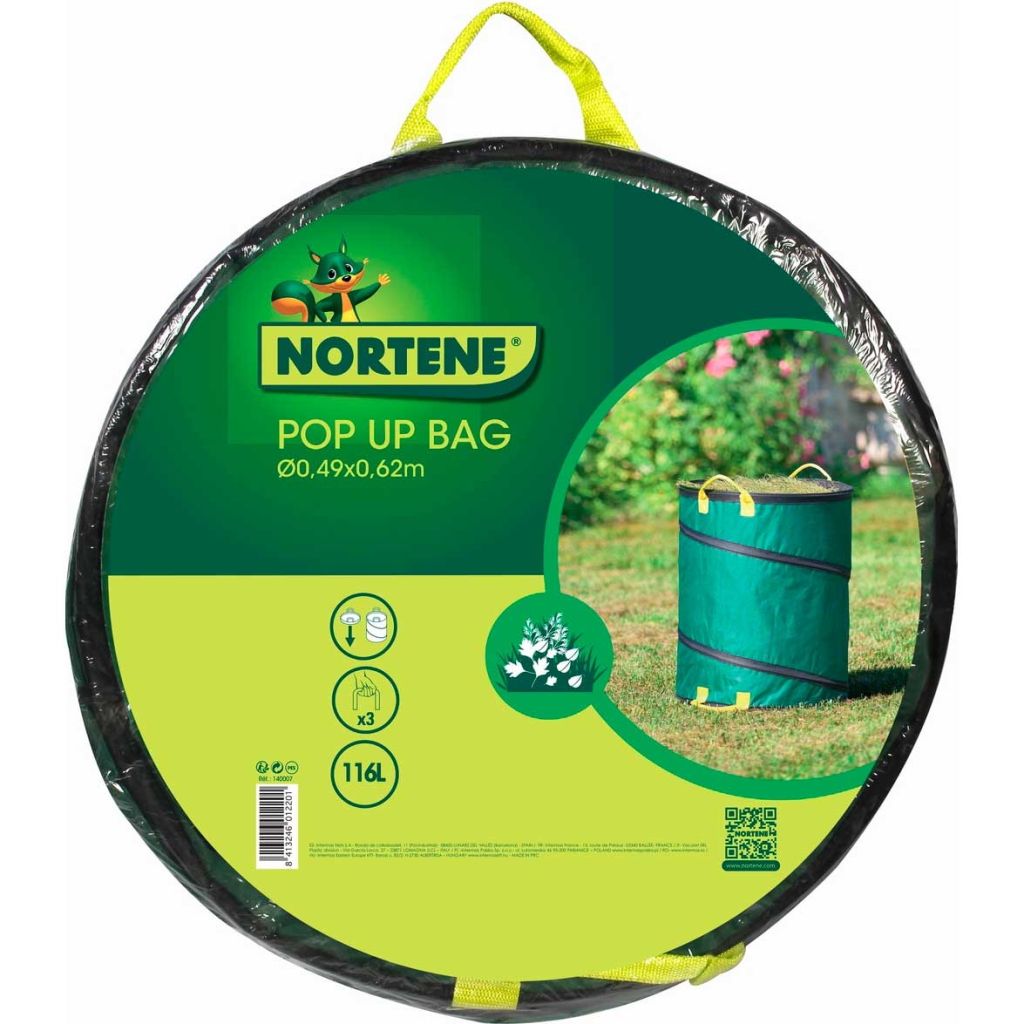 Pop-Up Bag für Gartenabfälle, 116 Liter