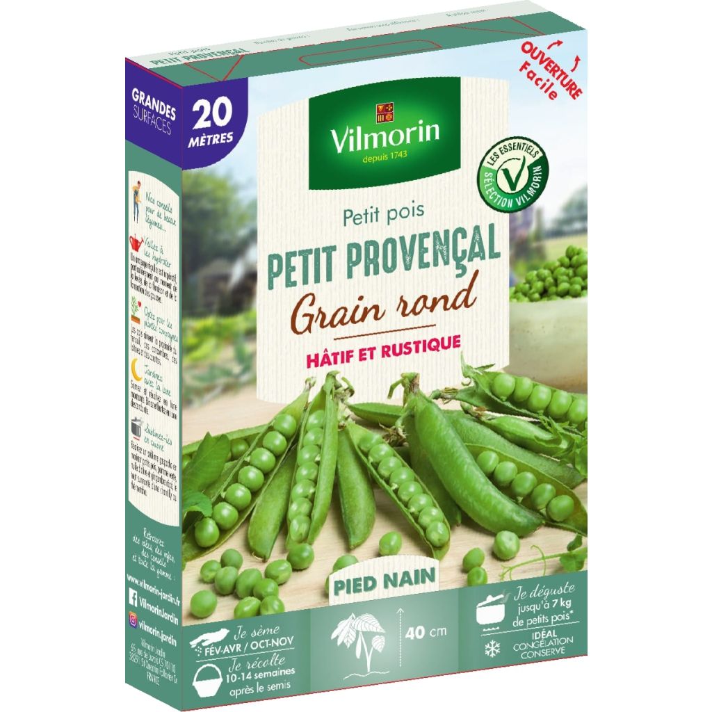 Zwergerbse Petit Provençal - Vilmorin