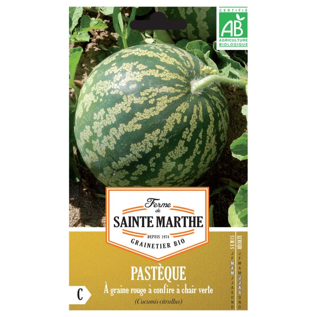 Wassermelone mit roten Kernen