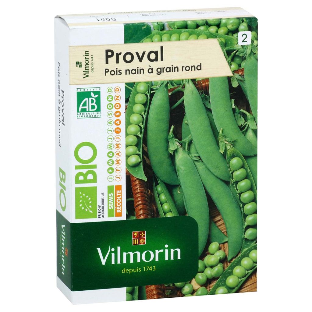 Zwergerbse Proval Bio - Vilmorin