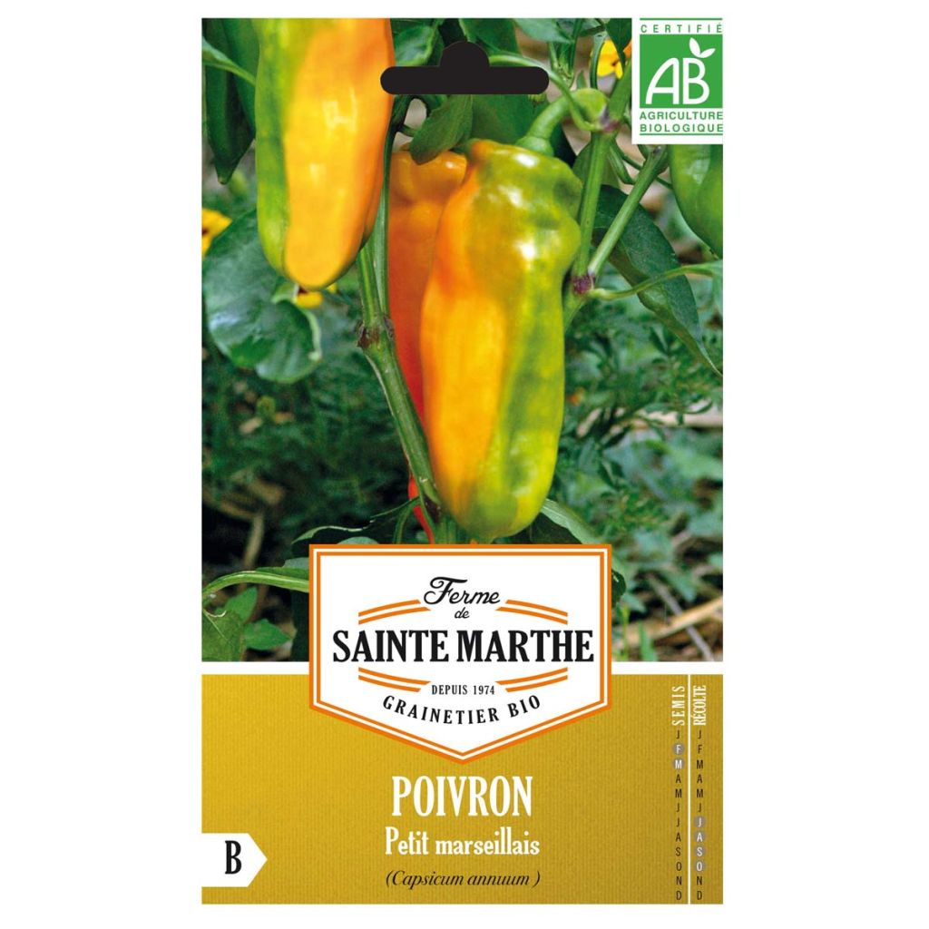 Paprika Petit Marseillais - Ferme de Sainte Marthe